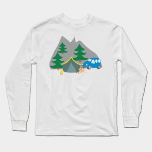 Camping Long Sleeve T-Shirt